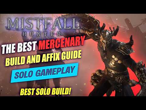 Mistfall Hunter Best Mercenary Solo Build video thumbnail